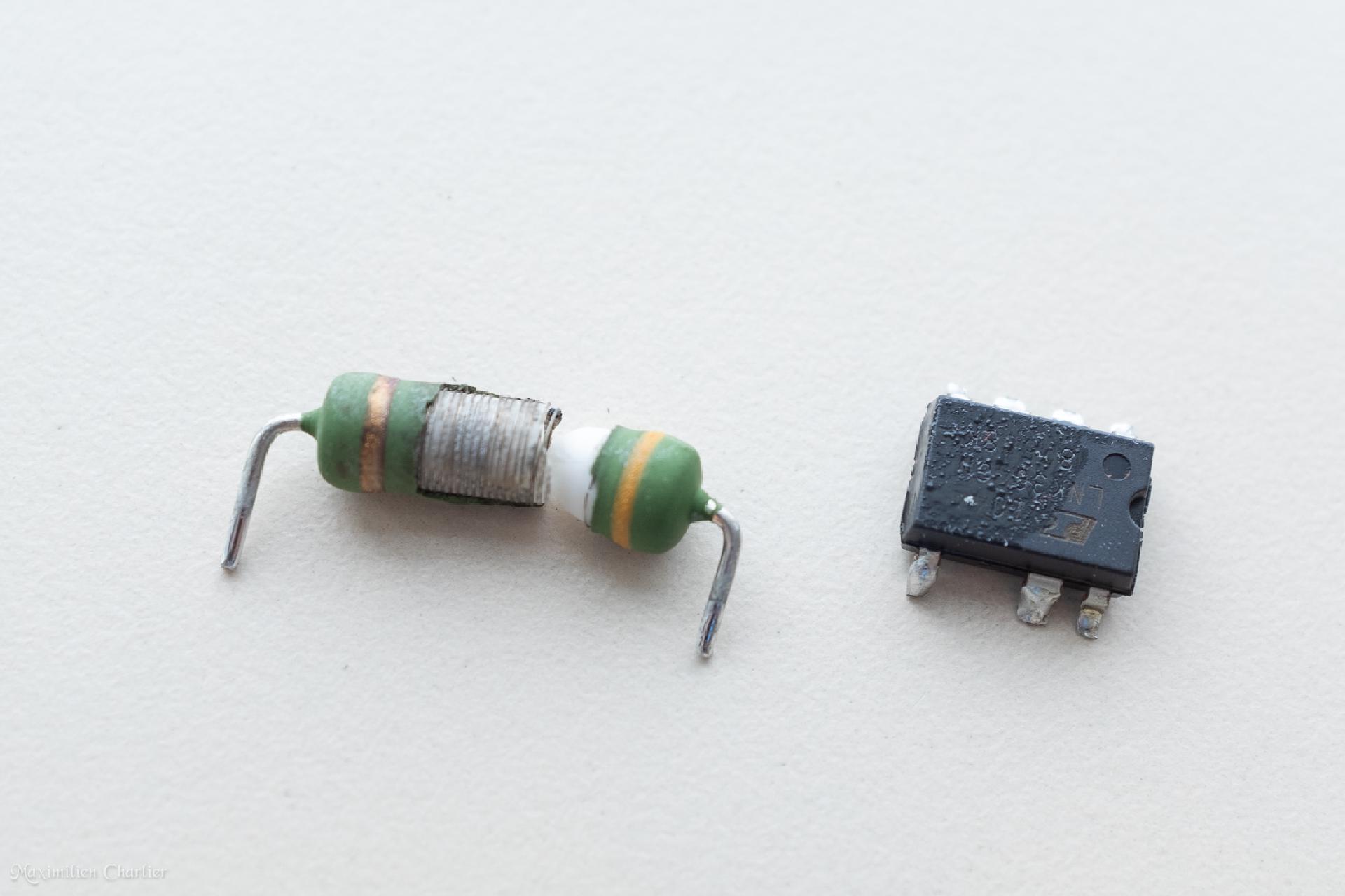 Broken components