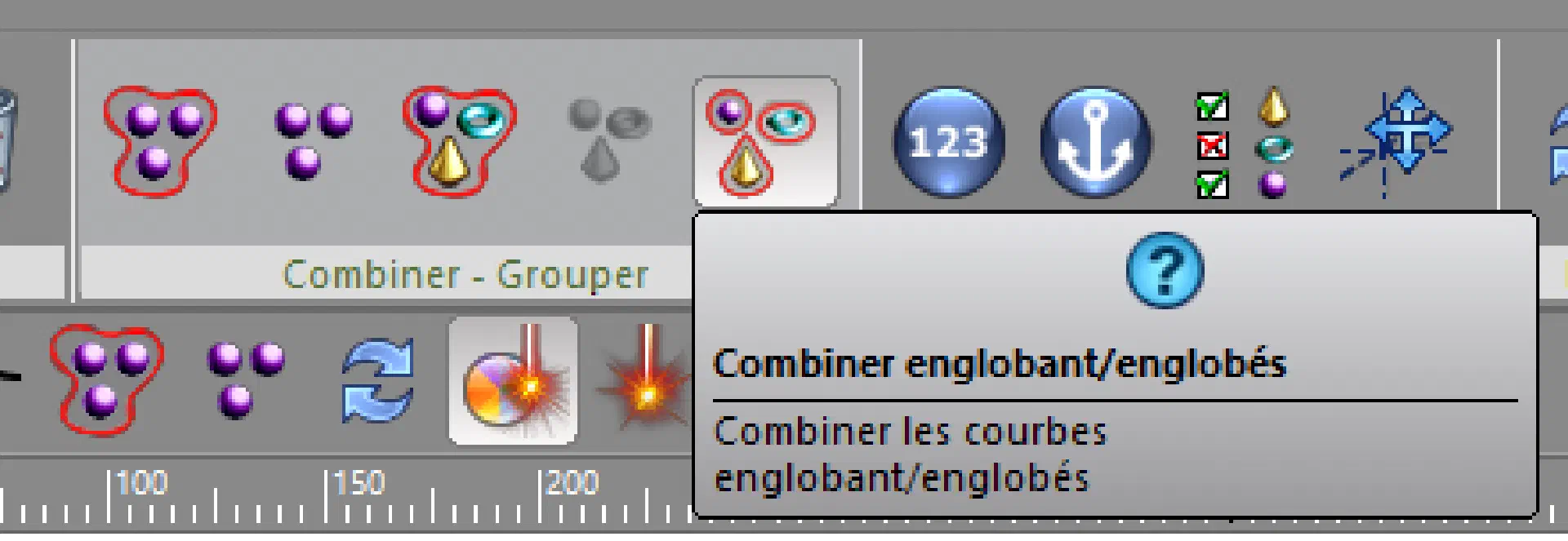 Combiner englobant