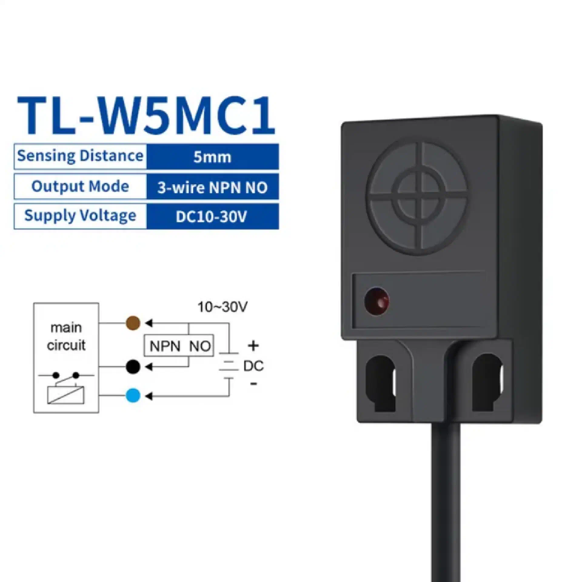 TL-W5MC1 inductive proximity sensor wiring diagram
